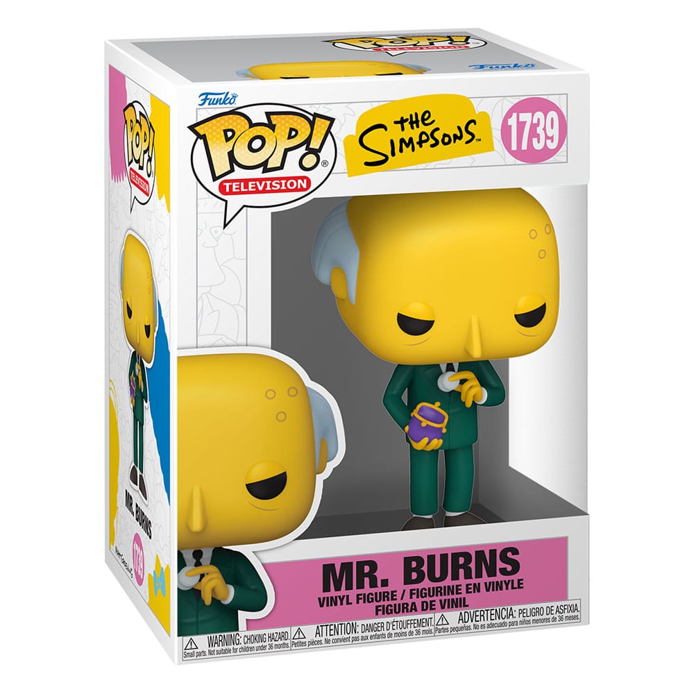 Simpsons POP! TV Vinyl Figur Mr.Burns 9 cm - Smalltinytoystore