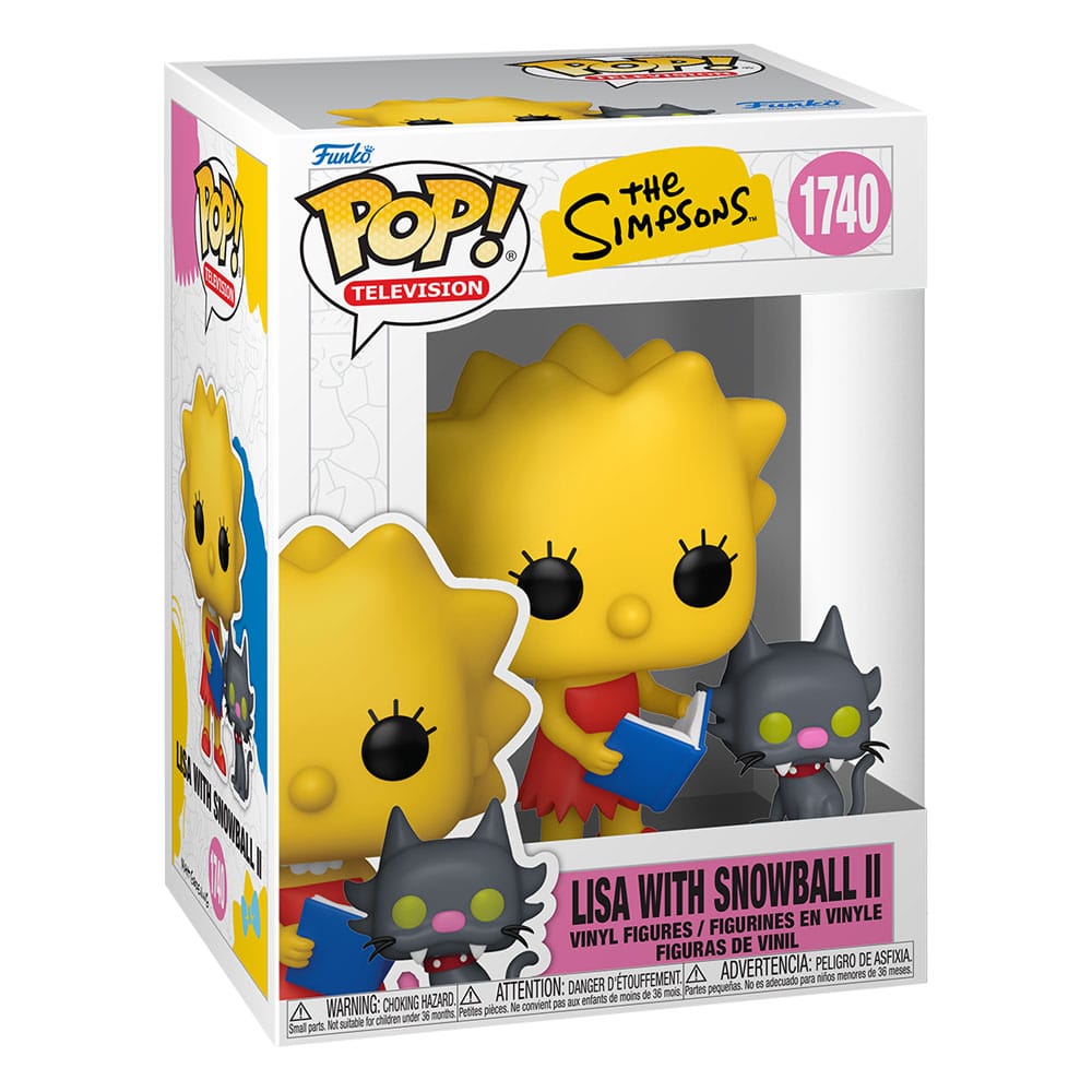 Simpsons POP&Buddy TV Vinyl Figur Lisa & SB 9 cm - Smalltinytoystore