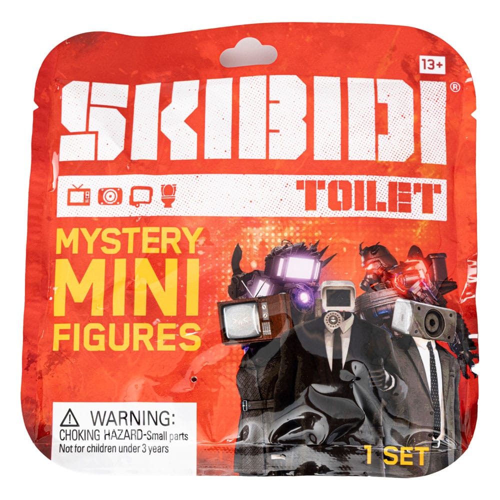 Skibidi Toilet Minifiguren 6 cm Series 2 Display (24) - Smalltinytoystore