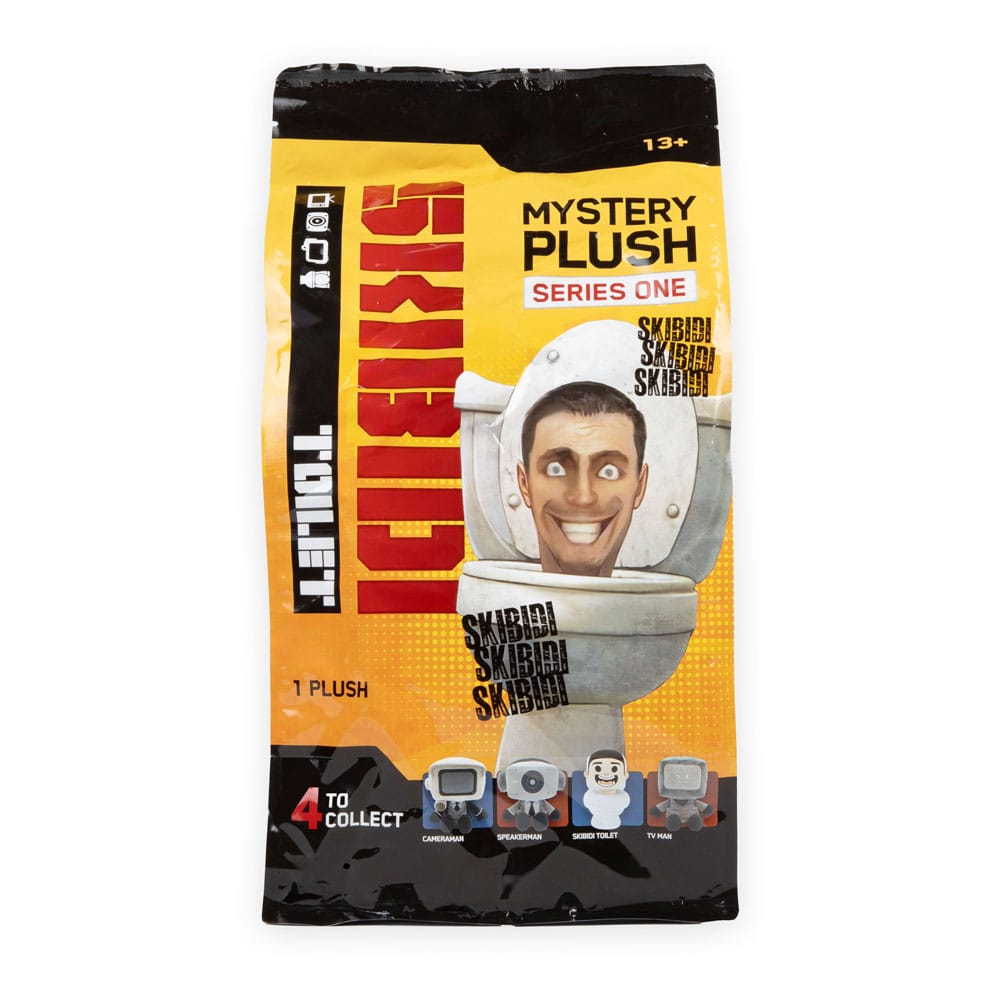 Skibidi Toilet Plüschfigur Mystery Blind Bag Sortiment (2) - Smalltinytoystore