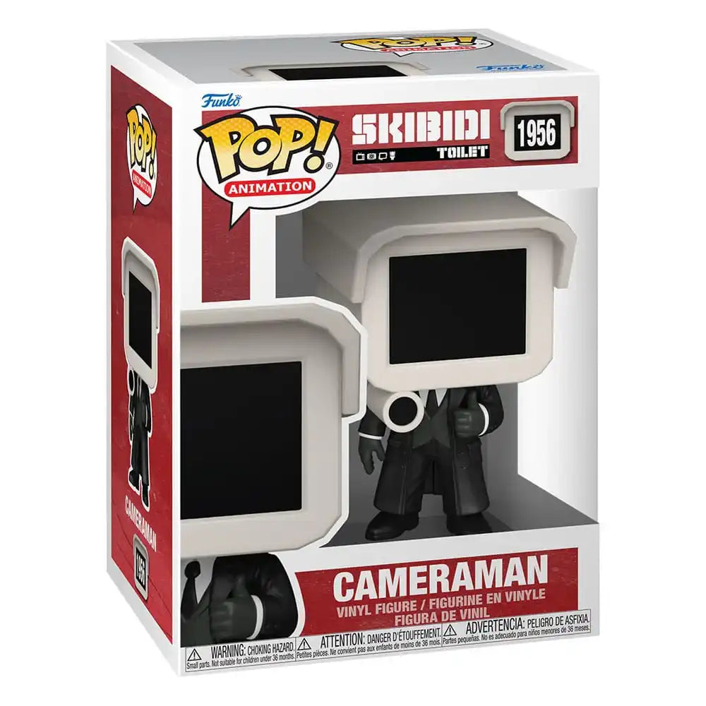 Skibidi Toilet POP! Rocks Vinyl Figur Cameraman 9 cm - Smalltinytoystore