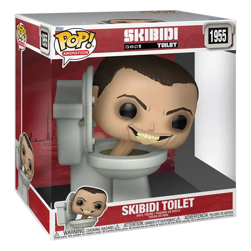 Skibidi Toilet Super Sized Jumbo POP! Vinyl Figur Skibidi Toilet25 cm - Smalltinytoystore