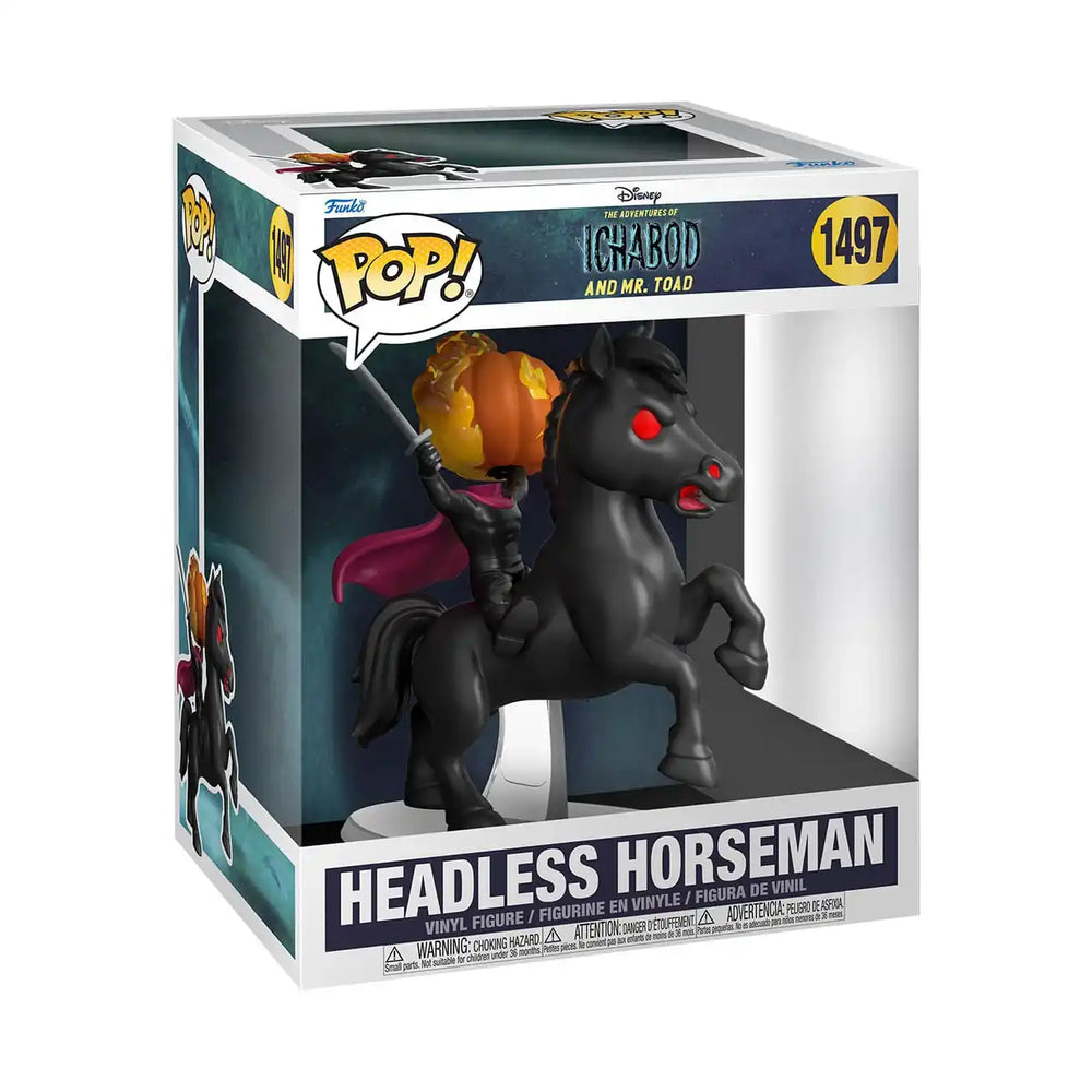 Sleepy Hollow POP! Rides Deluxe Vinyl Figur Headless Horseman 9 cm - Smalltinytoystore