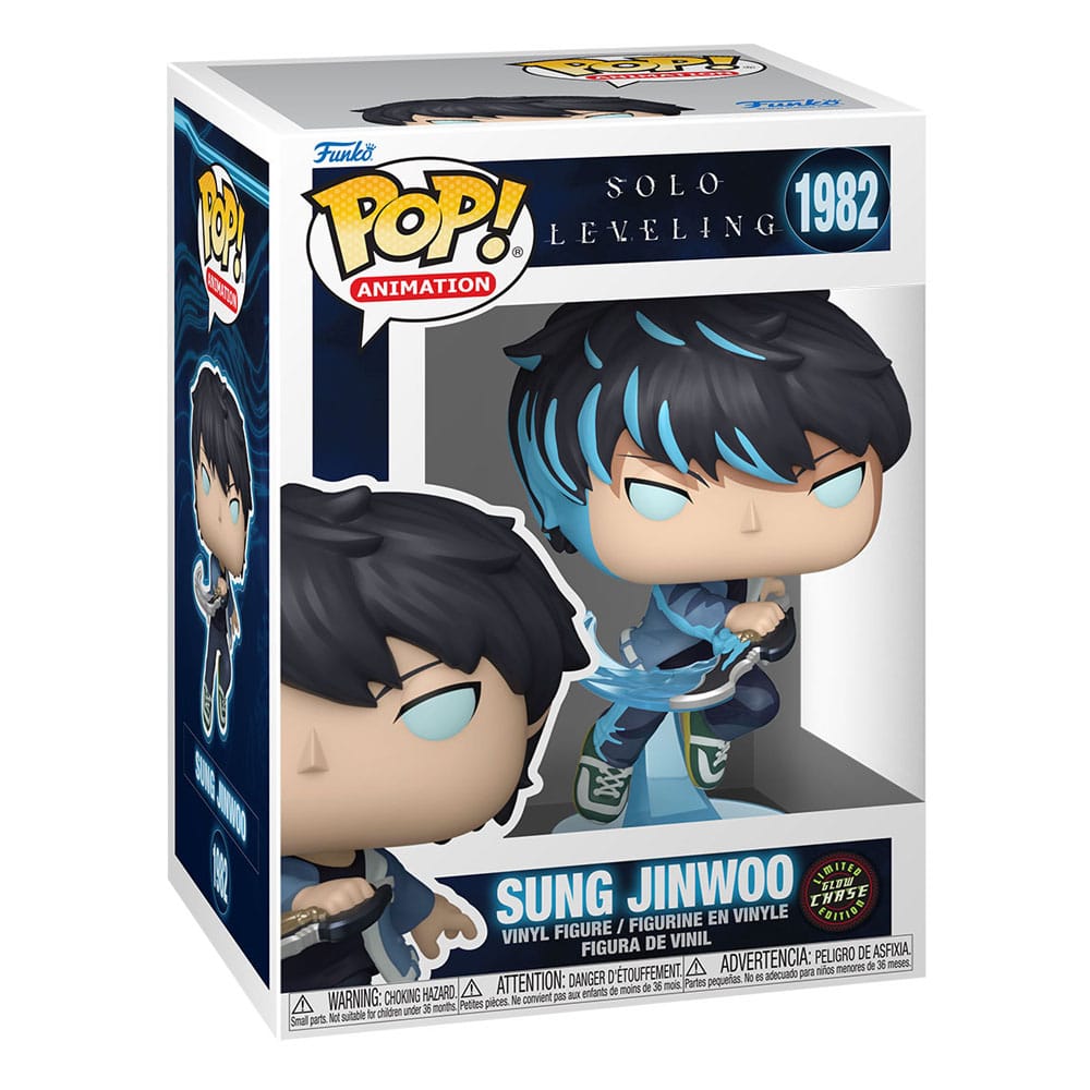Solo Leveling POP! Animation Vinyl Figur Sung Jinwoo with Chase 9 cm Sortiment (6) - Smalltinytoystore