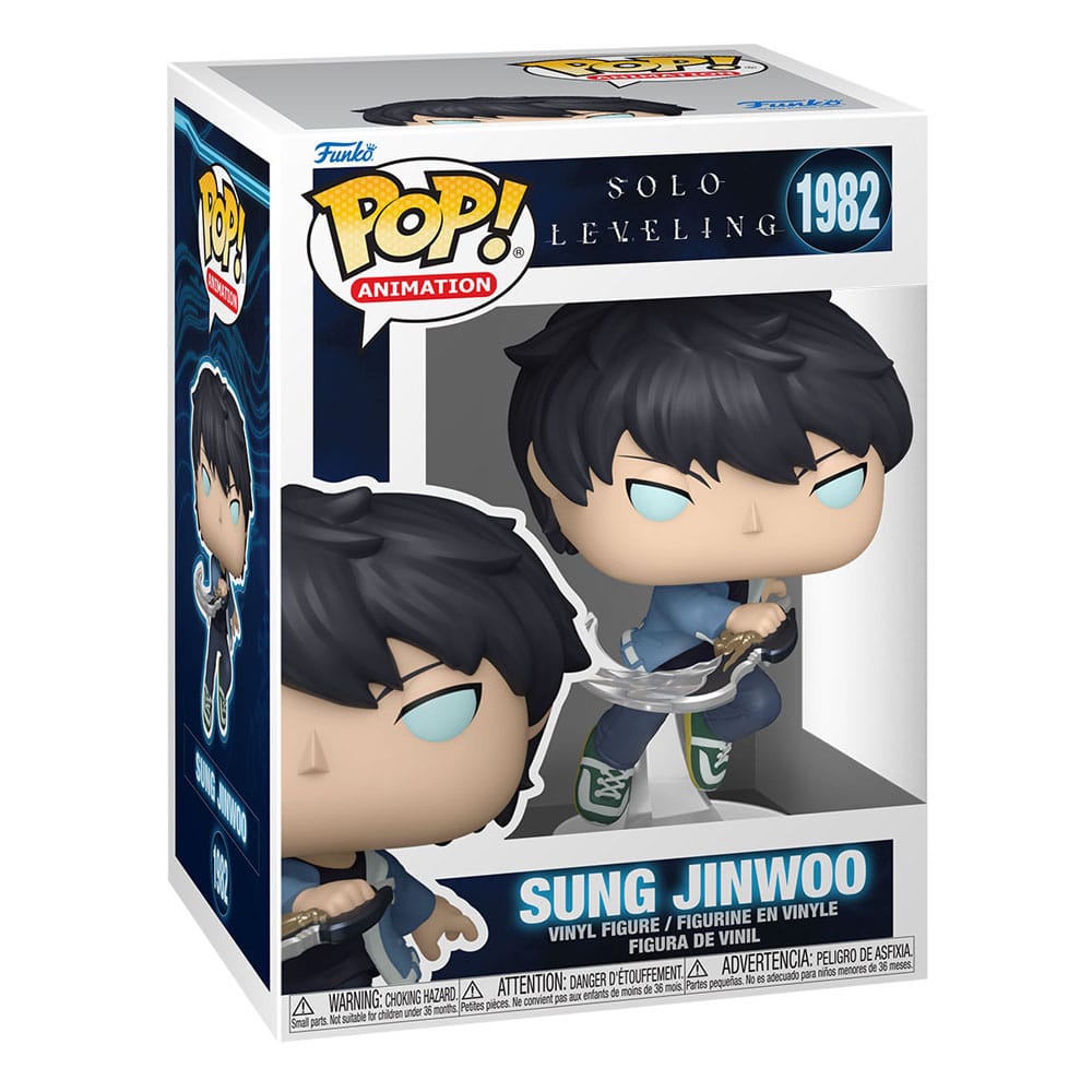 Solo Leveling POP! Animation Vinyl Figur Sung Jinwoo with Chase 9 cm Sortiment (6) - Smalltinytoystore