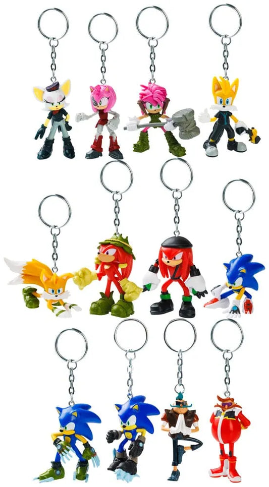 Sonic Prime Schlüsselanhänger 7 cm Display (12) - Smalltinytoystore