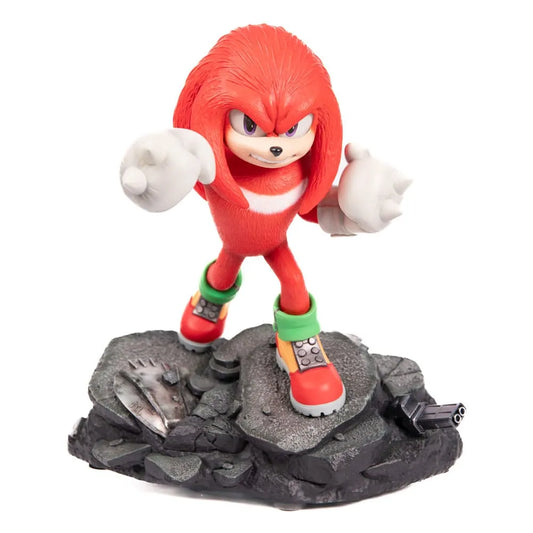 Sonic the Hedgehog 2 Statue Knuckles Standoff 30 cm - Smalltinytoystore