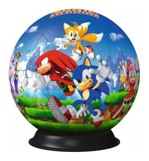Sonic - The Hedgehog 3D Puzzle Characters Puzzle Ball (72 Teile) - Smalltinytoystore