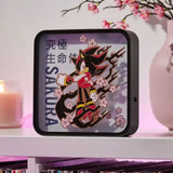 Sonic the Hedgehog Acryl-Leuchte Sakura Shadow - Smalltinytoystore