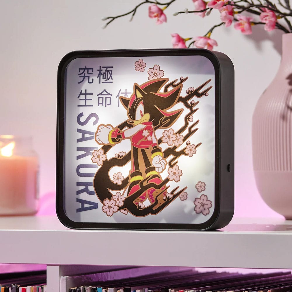 Sonic the Hedgehog Acryl-Leuchte Sakura Shadow - Smalltinytoystore