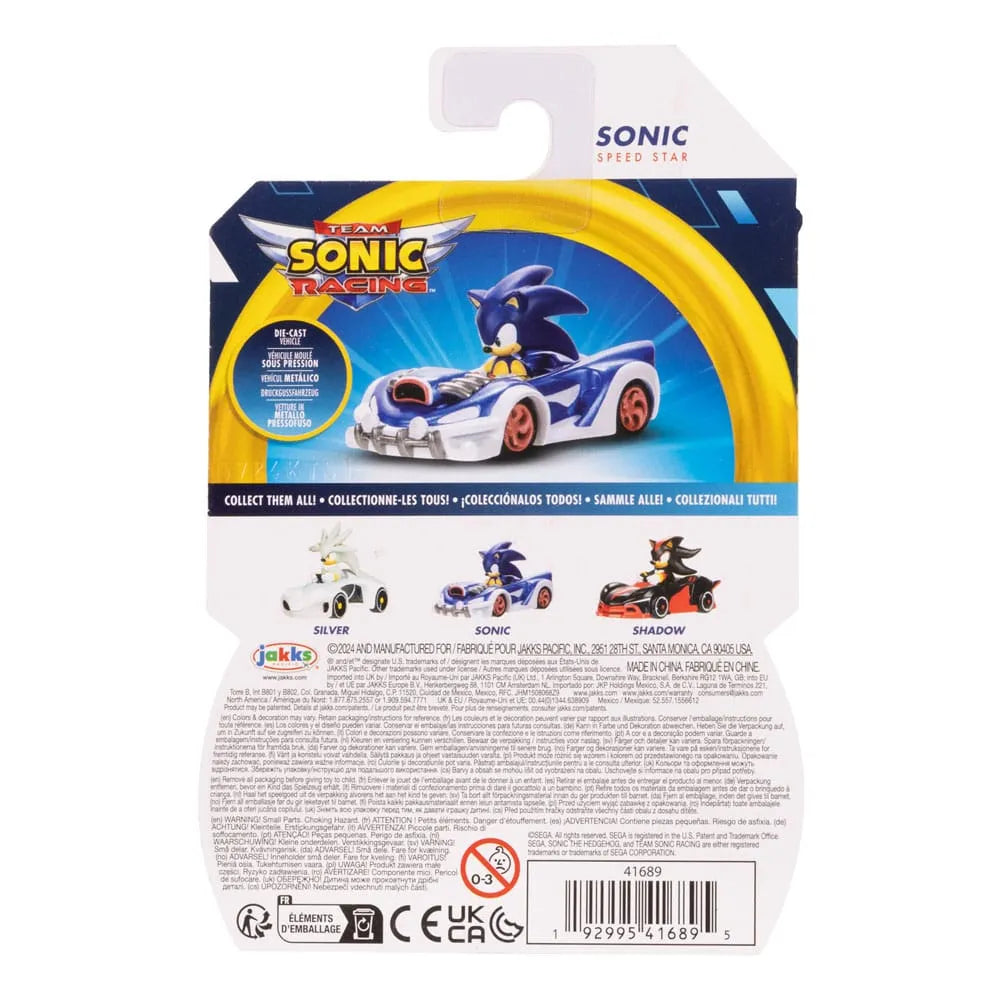 Sonic - The Hedgehog Diecast Modellautos 1/64 Wave 7 Sortiment (4) - Smalltinytoystore