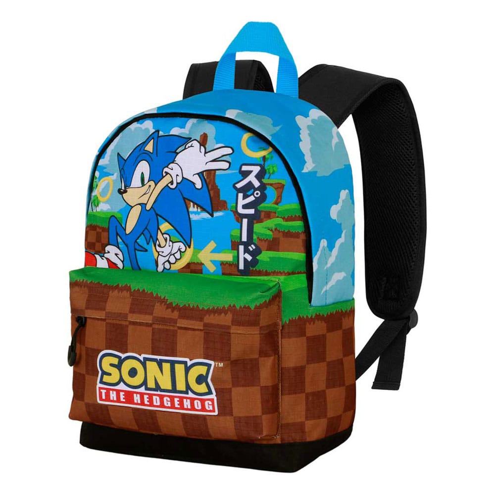 Sonic The Hedgehog Fan HS Rucksack Sega Greenhill Small - Smalltinytoystore