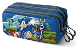 Sonic - The Hedgehog Fan Trick Federmäppchen 2.2 SEGA Greenhill Multicolour