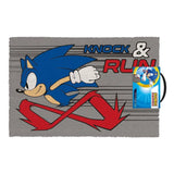 Sonic The Hedgehog Fußmatte Knock And Run 40 x 60 cm - Smalltinytoystore