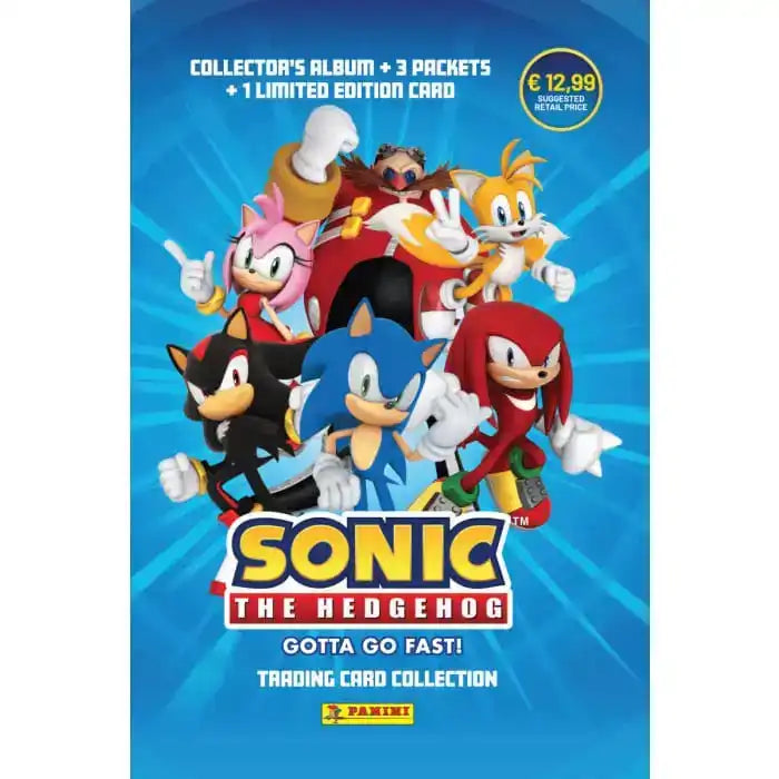 Sonic The Hedgehog - Gotta Go Fast! - Trading Cards Starterset *Deutsche Version* - Smalltinytoystore