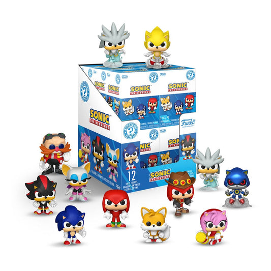Sonic - The Hedgehog Mystery Minis Minifiguren PDQ 5 cm Display (12) - Smalltinytoystore