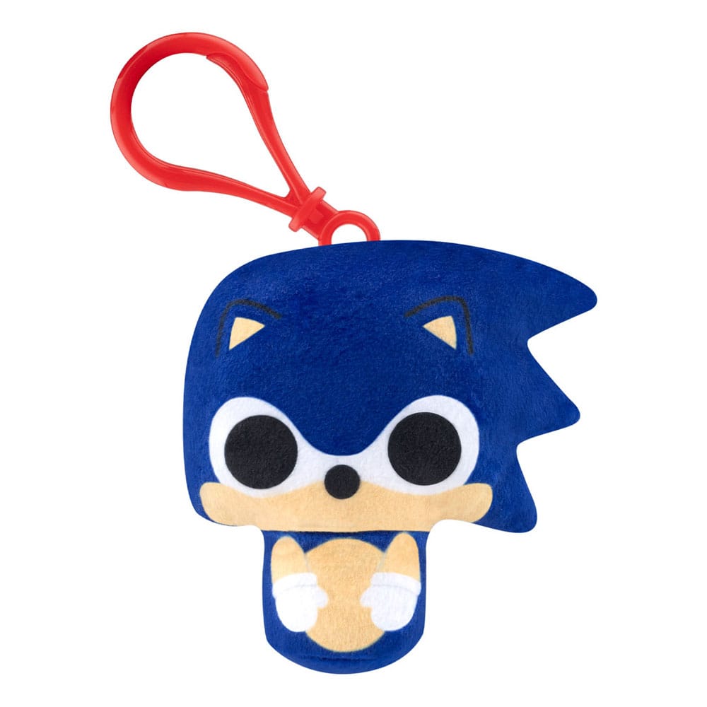 Sonic The Hedgehog Plüsch Schlüsselanhänger 5 cm PDQ Blind Sortiment (12) - Smalltinytoystore
