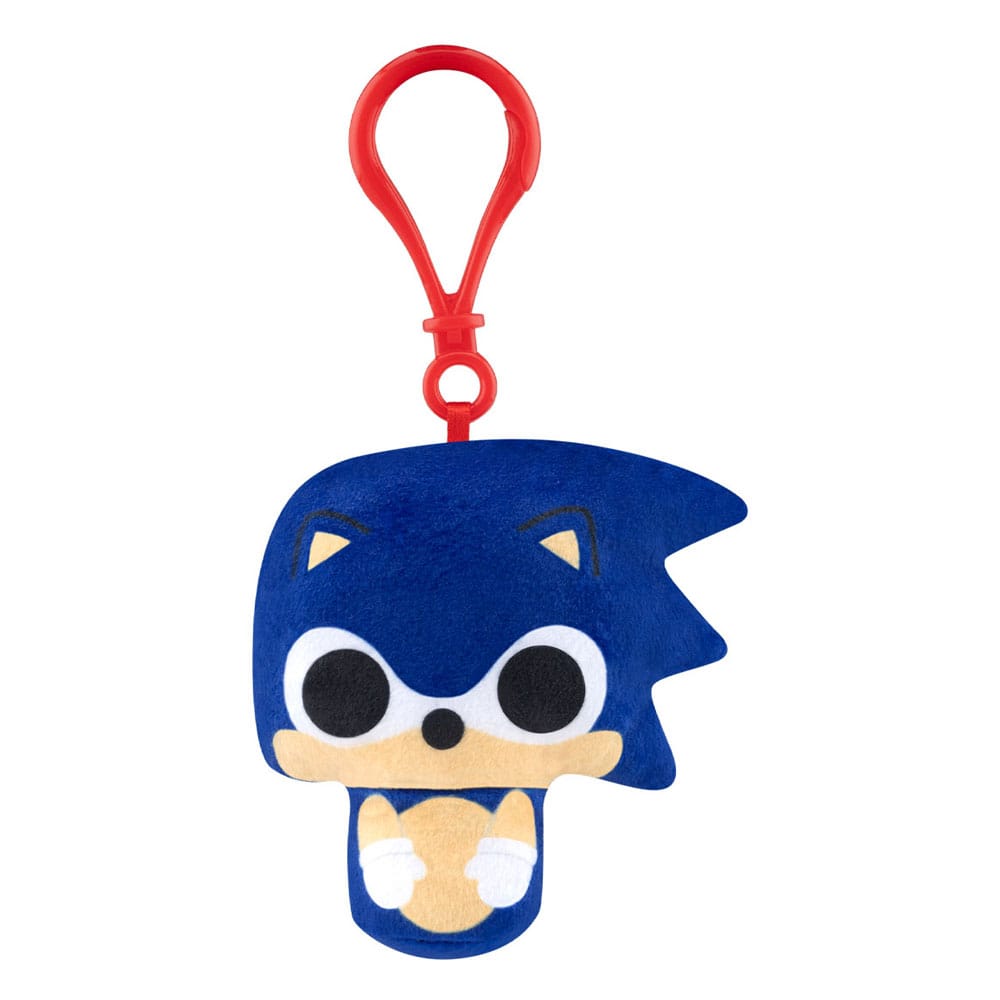 Sonic The Hedgehog Plüsch Schlüsselanhänger 5 cm PDQ Blind Sortiment (12) - Smalltinytoystore