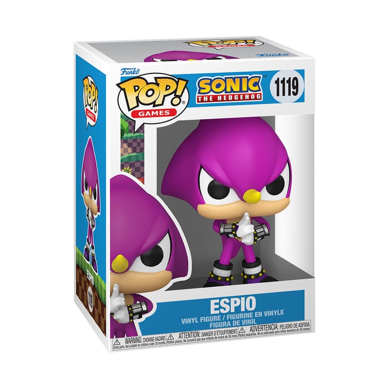 Sonic the Hedgehog POP! Games Vinyl Figur Espio the Chameleon 9 cm - Smalltinytoystore