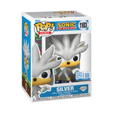 Sonic The Hedgehog POP! Games Vinyl Figur Silver The Hedgehog (FL) 9 cm - Smalltinytoystore