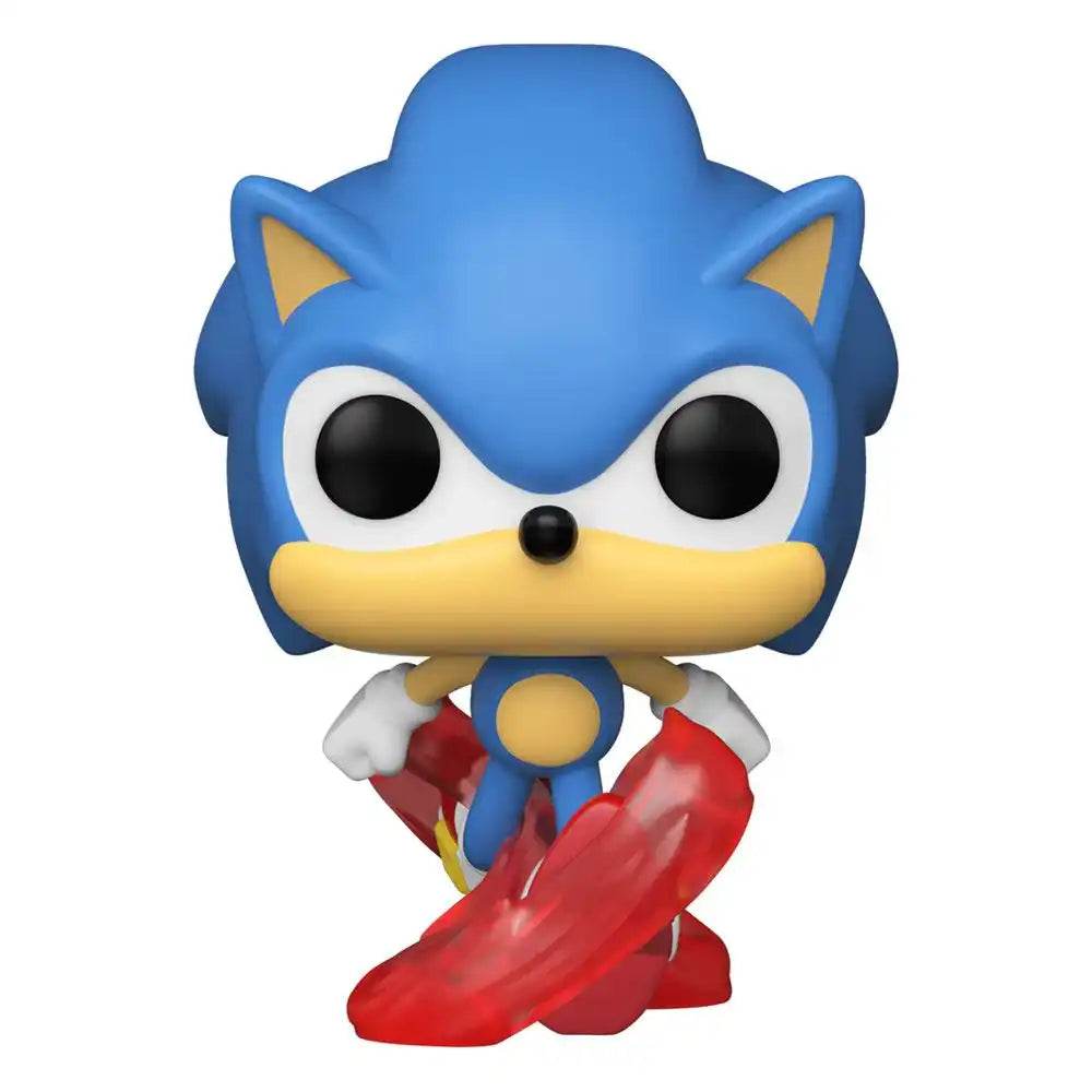 Sonic the Hedgehog POP! Games Vinyl Figur Sonic 30th - Running Sonic 9 cm - Smalltinytoystore