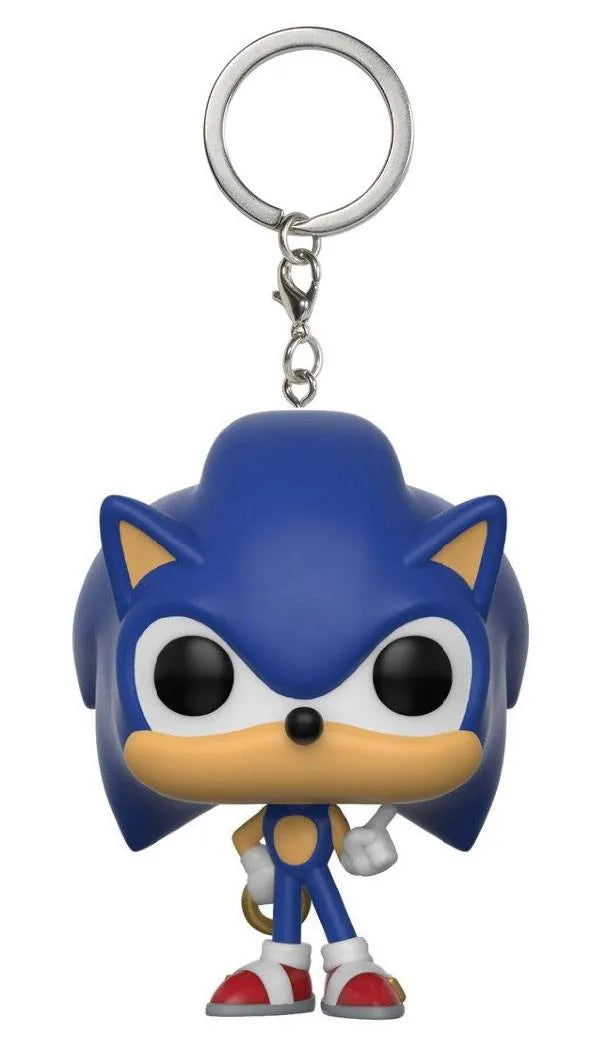 Sonic The Hedgehog POP! Vinyl Schlüsselanhänger Sonic (Ring) 4 cm - Smalltinytoystore