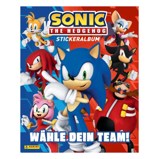 Sonic the Hedgehog Sticker Collection Album *Deutsche Version* - Smalltinytoystore