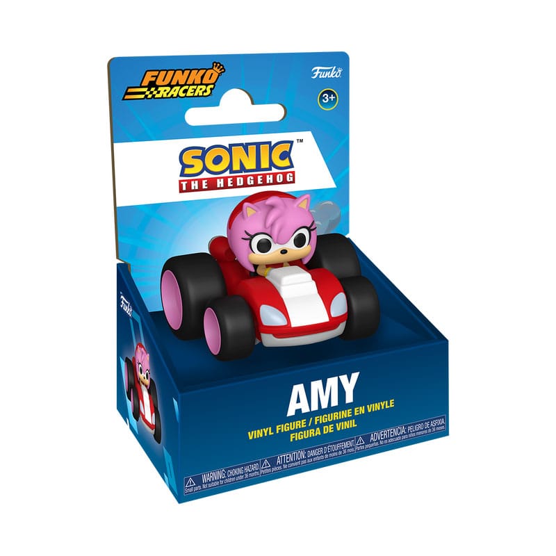 Sonic The Hedgehog Super Racers Diecast Figur Amy Rose 5 cm - Smalltinytoystore