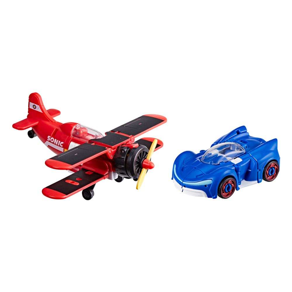 Sonic the Hedgehog x Transformers Actionfiguren 2er-Pack Wingtail & Blue Booster 13 cm - Smalltinytoystore