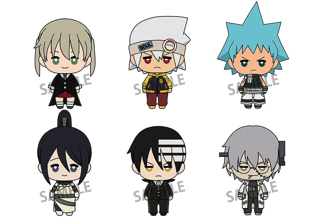 Soul Eater Nyokinto Mascot PVC Figuren 5 cm Sortiment (6) - Smalltinytoystore