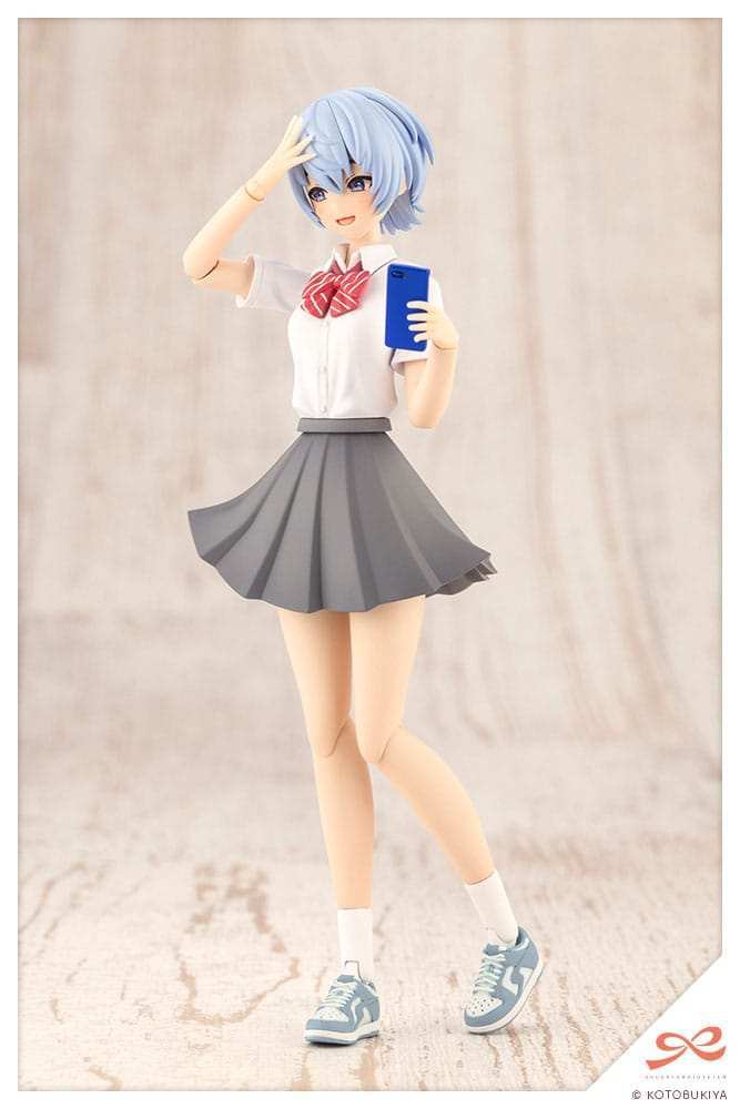 Sousai Shojo Teien Plastic Model Kit 1/10 Eimi Nijimura (Ryubu High School Summer Clothes) 16 cm - Smalltinytoystore