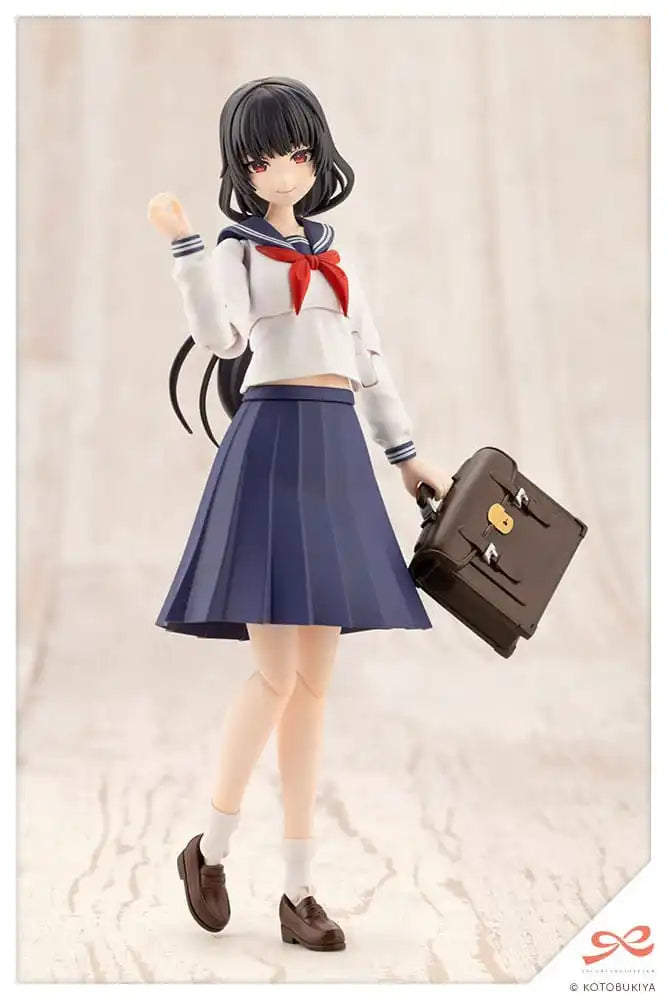 Sousai Shojo Teien Plastic Model Kit 1/10 Kuon Yakushiji Toudou High School Uniform 16 cm - Smalltinytoystore