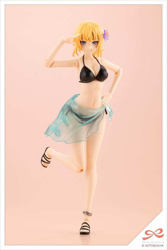 Sousai Shojo Teien Plastic Model Kit 1/10 Ritsuka Saeki (Swim Style) Hair Arrange Ver. 16 cm - Smalltinytoystore