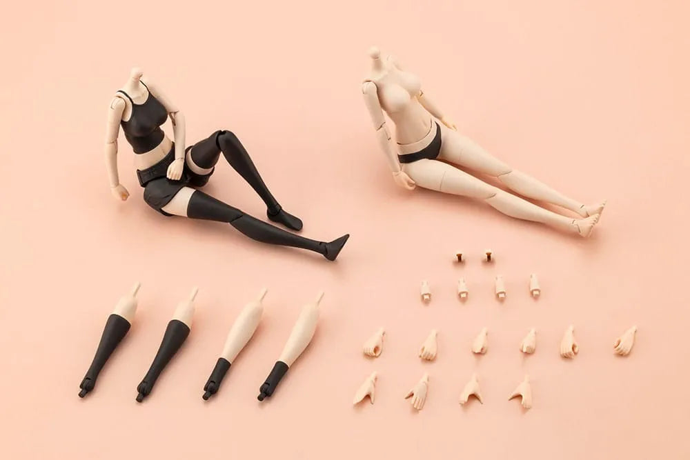 Sousai Shojo Teien Zubehör Set für Actionfiguren Dress Up Body Color C Ver. M - Smalltinytoystore