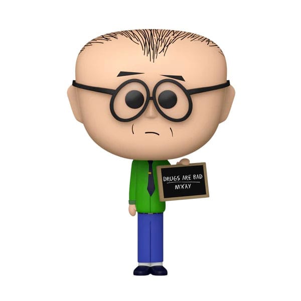 South Park POP! TV Vinyl Figur Mr. Mackey w/Sign 9 cm - Smalltinytoystore