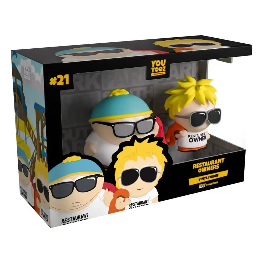 South Park Vinyl Figuren 2er-Pack Restaurant Owners 10 cm - Smalltinytoystore