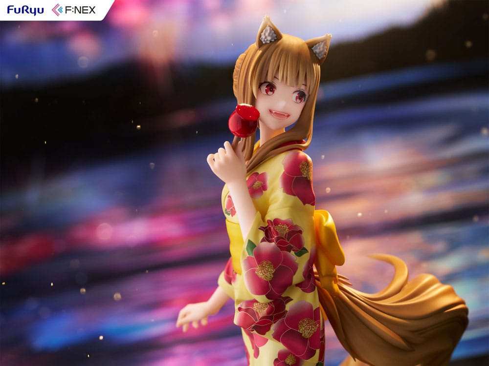 Spice and Wolf PVC Statue 1/7 Holo Yukata Ver. 23 cm - Smalltinytoystore