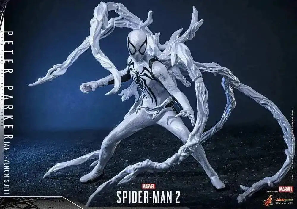 Spider-Man 2 Video Game Masterpiece 1/6 Peter Parker (Anti-Venom Suit) 30 cm HOT TOYS - Smalltinytoystore
