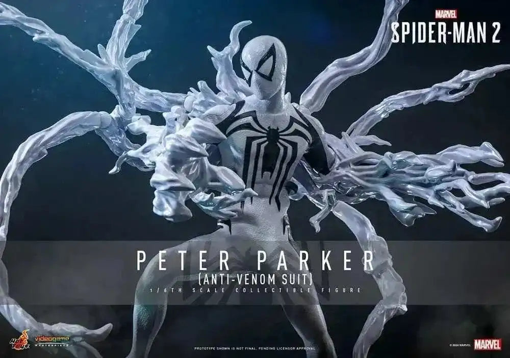 Spider-Man 2 Video Game Masterpiece 1/6 Peter Parker (Anti-Venom Suit) 30 cm HOT TOYS - Smalltinytoystore