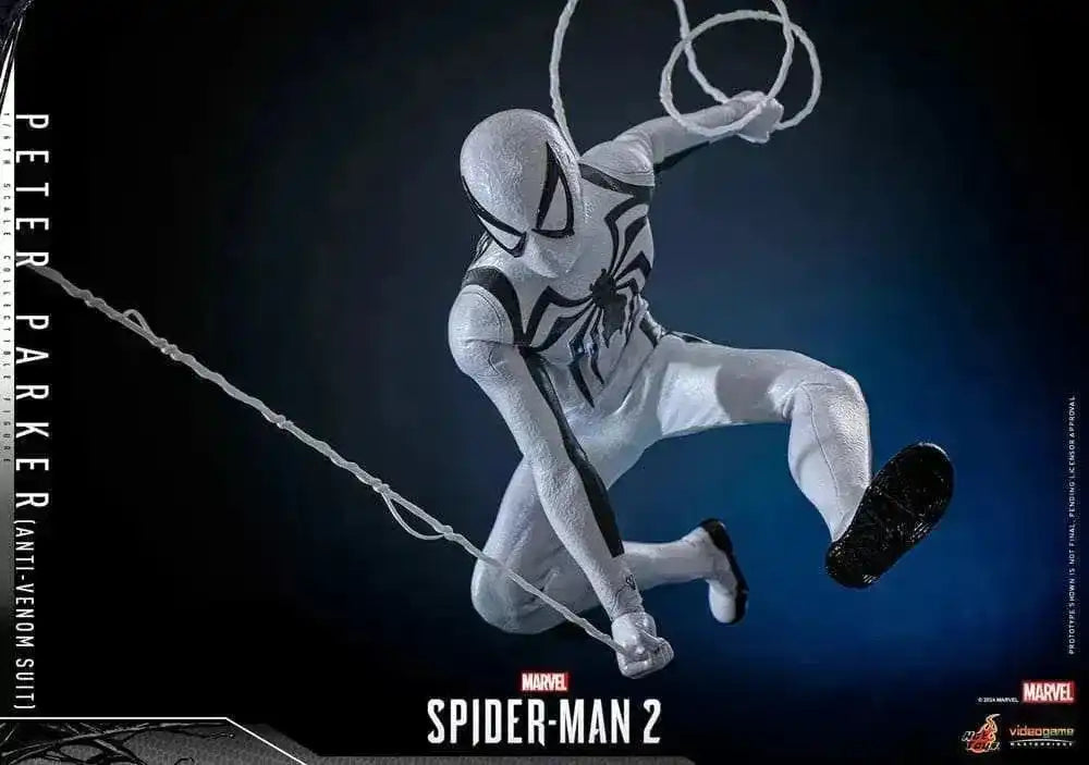 Spider-Man 2 Video Game Masterpiece 1/6 Peter Parker (Anti-Venom Suit) 30 cm HOT TOYS - Smalltinytoystore