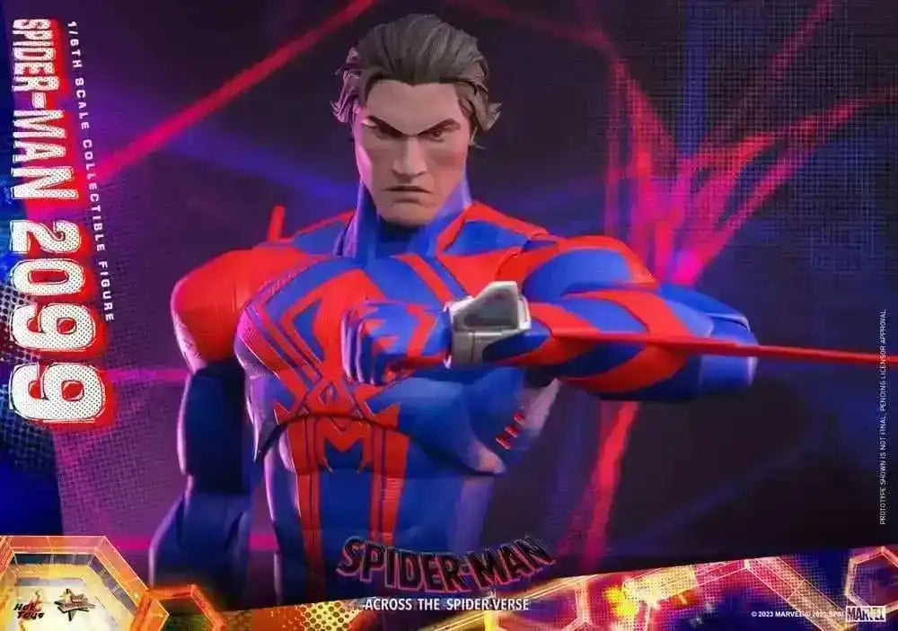 Spider-Man Across the Spider-Verse Masterpiece 1/6 Spider-Man 2099 33 cm HOT TOYS - Smalltinytoystore