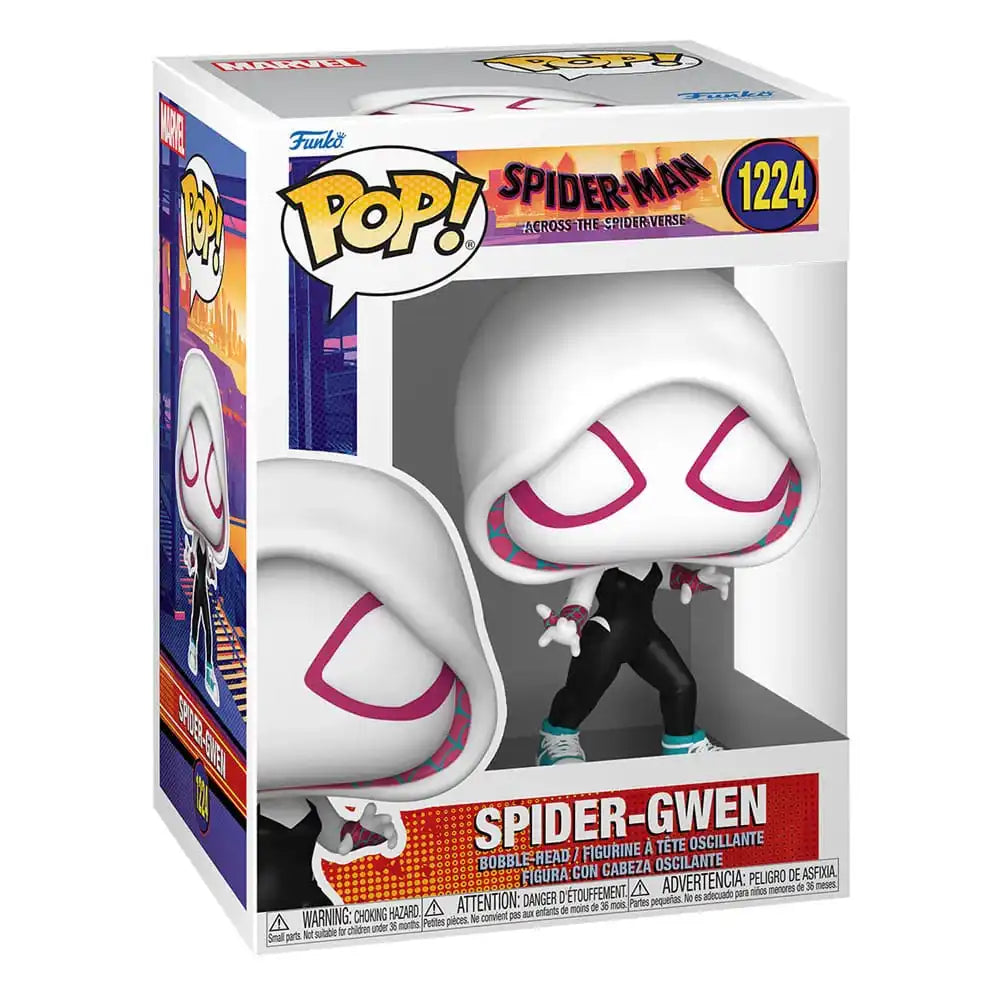 Spider-Man: Across the Spider-Verse POP! Movies Vinyl Figur Spider-Gwen 9 cm - Smalltinytoystore