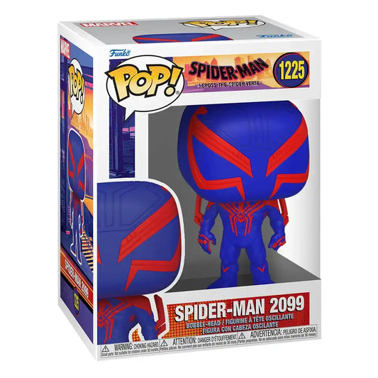 Spider-Man: Across the Spider-Verse POP! Movies Vinyl Figur Spider-Man 2099 9 cm - Smalltinytoystore