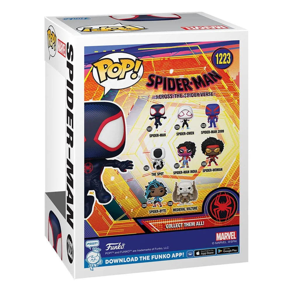 Spider-Man: Across the Spider-Verse POP! Movies Vinyl Figur Spider-Man 9 cm - Smalltinytoystore