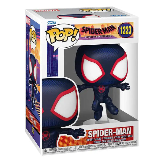 Spider-Man: Across the Spider-Verse POP! Movies Vinyl Figur Spider-Man 9 cm - Smalltinytoystore