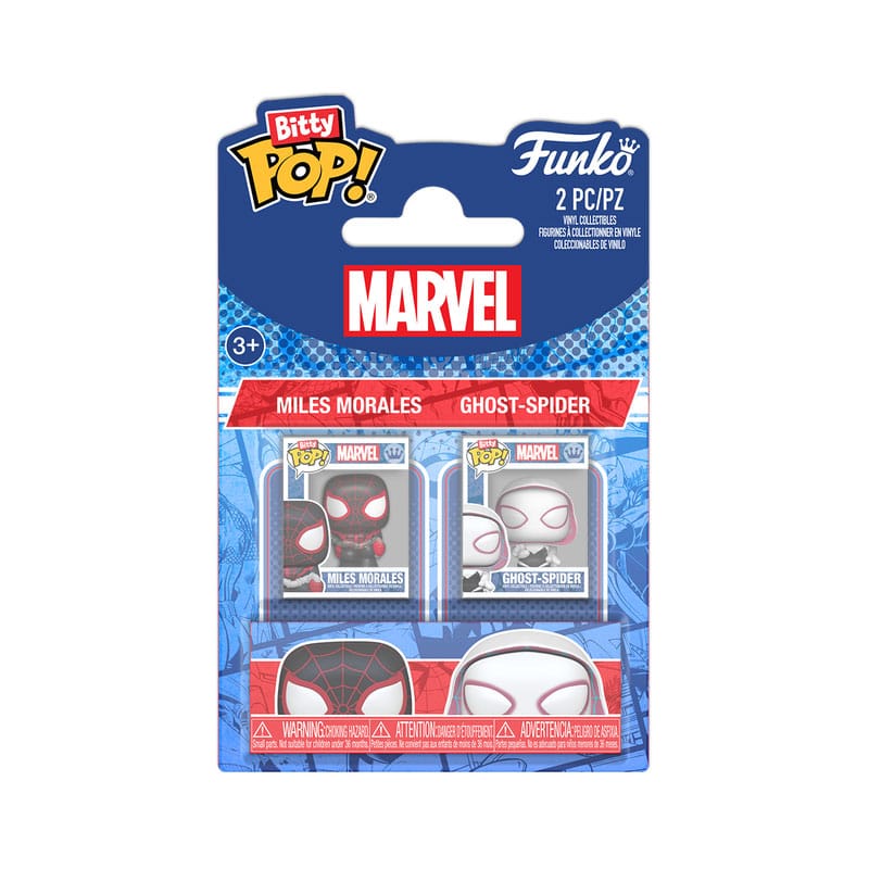 Spider-Man Bitty POP! Vinyl Figuren 2er-Pack MilesM&SGwen 2,5 cm - Smalltinytoystore