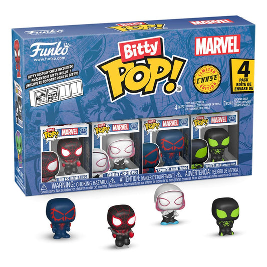 Spider-Man Bitty POP! Vinyl Figuren 4er-Pack Series 2 2 cm - Smalltinytoystore