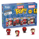 Spider-Man Bitty POP! Vinyl Figuren 4er-Pack Series 4 2 cm - Smalltinytoystore