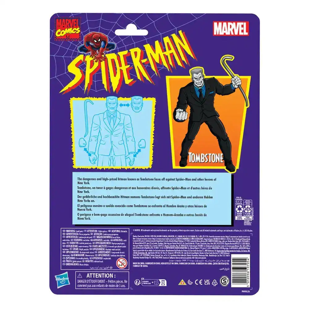 Spider-Man Marvel Legends Actionfigur Tombstone 15 cm - Smalltinytoystore