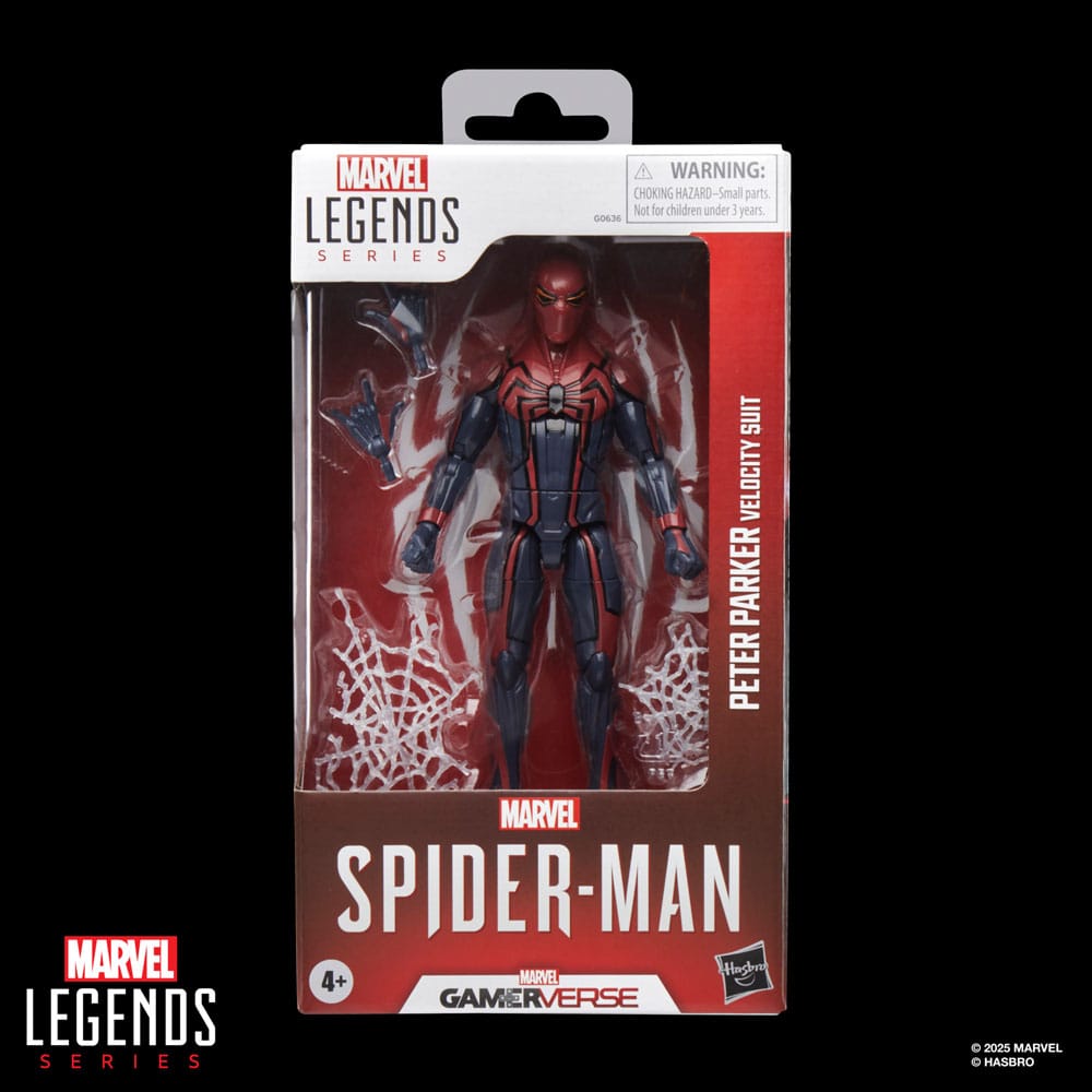 Spider-Man Marvel Legends Gamerverse Actionfigur Peter Parker Velocity Suit 15 cm - Smalltinytoystore